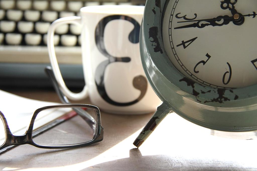Person at desk writing a contact message